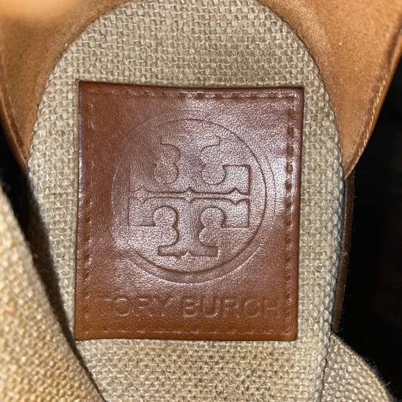 Tory Burch Wedge Espadrille Sandals - Picture 3 of 10